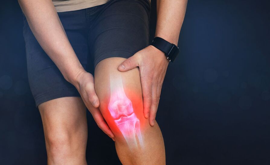 Gefahr der Folgen einer Arthrose